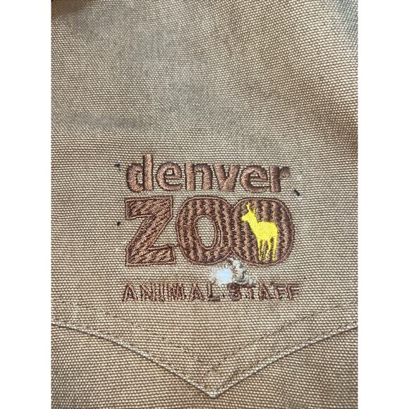 Vintage Carhartt Santa Fe Jacket Duck Red Quilt Lined With Hood J13 BRN 2XL USA - Picture 5 of 16